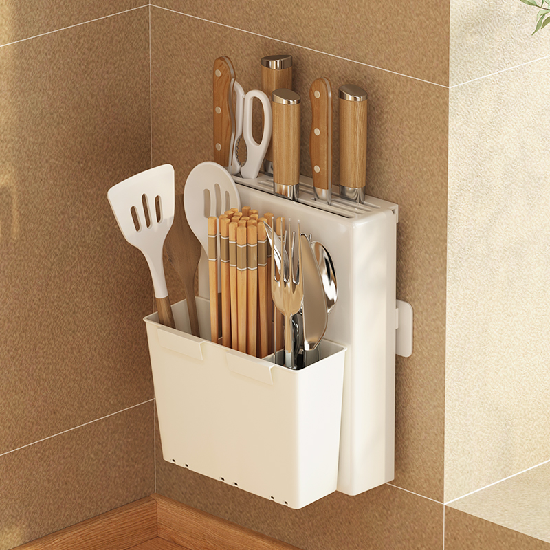 免打孔壁挂式刀架置物架