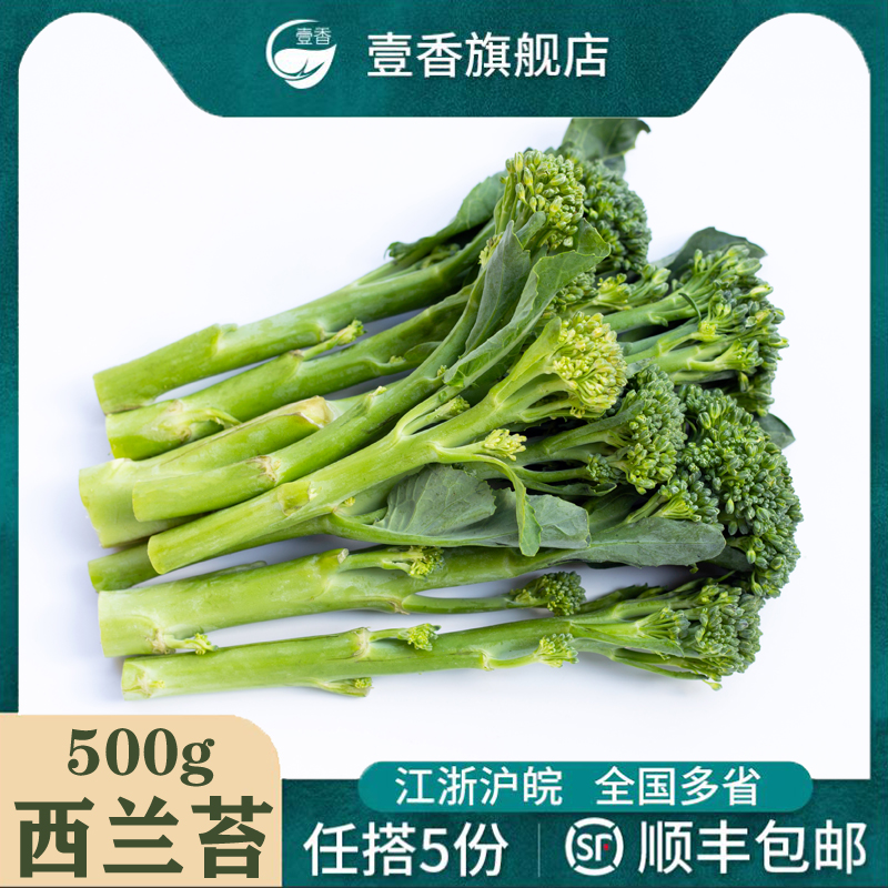 新鲜西兰苔500g农家时令蔬菜