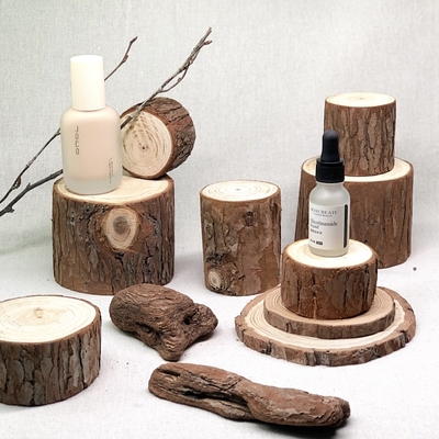 天然原木木质拍摄道具