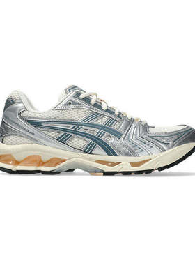 ASICS亚瑟士GEL-KAYANO 14复古Y2K银色低帮减震透气休闲运动鞋