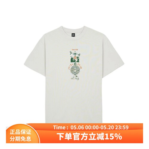 BrainDead创意印花宽松短袖T恤