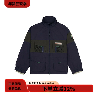 BrainDead拼色多袋宽松滑雪服