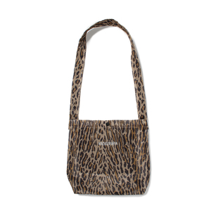SHOULDER WACKO LEOPARD MARIA BAG豹纹印花网眼单肩斜挎包 25SS