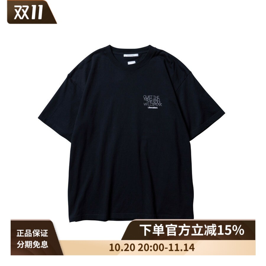 Liberaiders 25SS MAW PHOTO TEE复古纯棉照片印花宽松短袖T恤