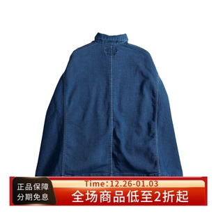 3YR FDMTL CAPE COVERALL WASH复古水洗多口袋宽松斗篷外套 25FW