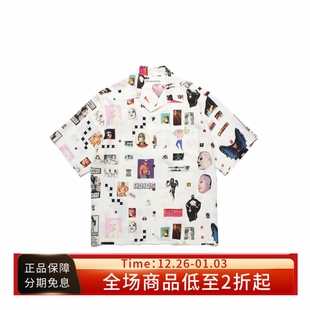 HAWAIIAN SHIRT WACKO 衬衫 25SS S人造丝宽松夏威夷短袖 MARIA