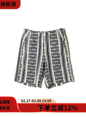 #HPT#NEEDLES 23SS Basketball Short复古纯棉宽松透气休闲短裤男