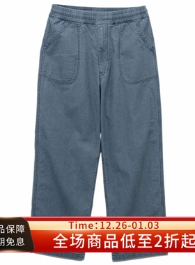 nanamica 25FW Deck Pants靛蓝色纯棉宽松直筒休闲甲板长裤