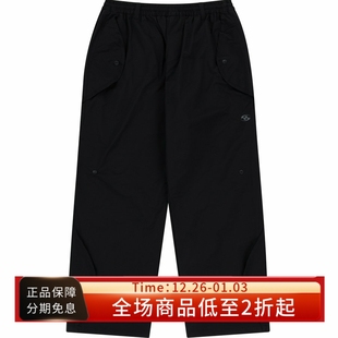 PANTS机能轻薄透气侧开扣宽松廓形长裤 SAN WAVE 25SS GEAR
