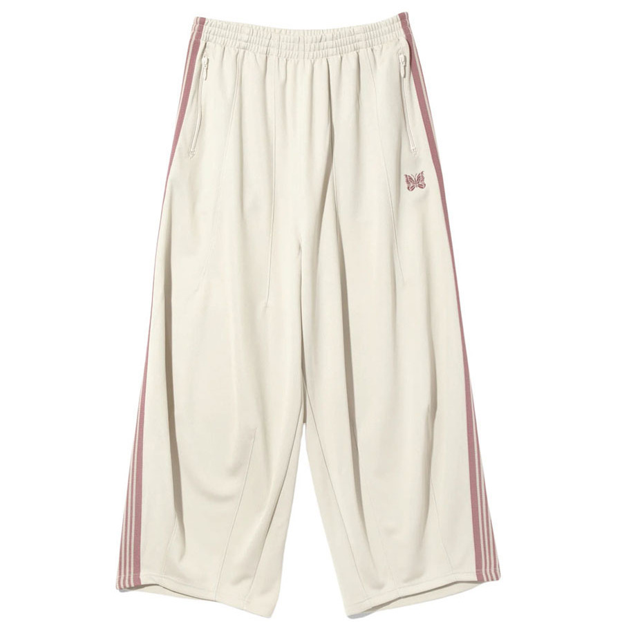 needles撞色条纹阔腿运动长裤