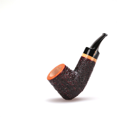 意大利Radice雷帝斯Rind Aero级别石楠木手工烟斗 粗柄弯式大气室