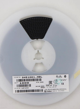 0451001.MRL 125V RoHS LF 1A 1808 1000MA 全新 力特快断保险丝