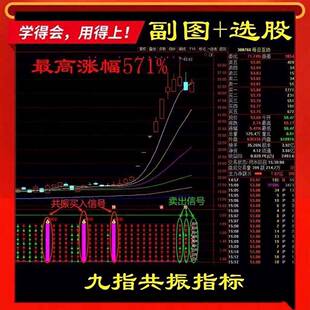 通达信股票九指共振macd/kdj/Rsi指标的日周月共振擒妖股带选股