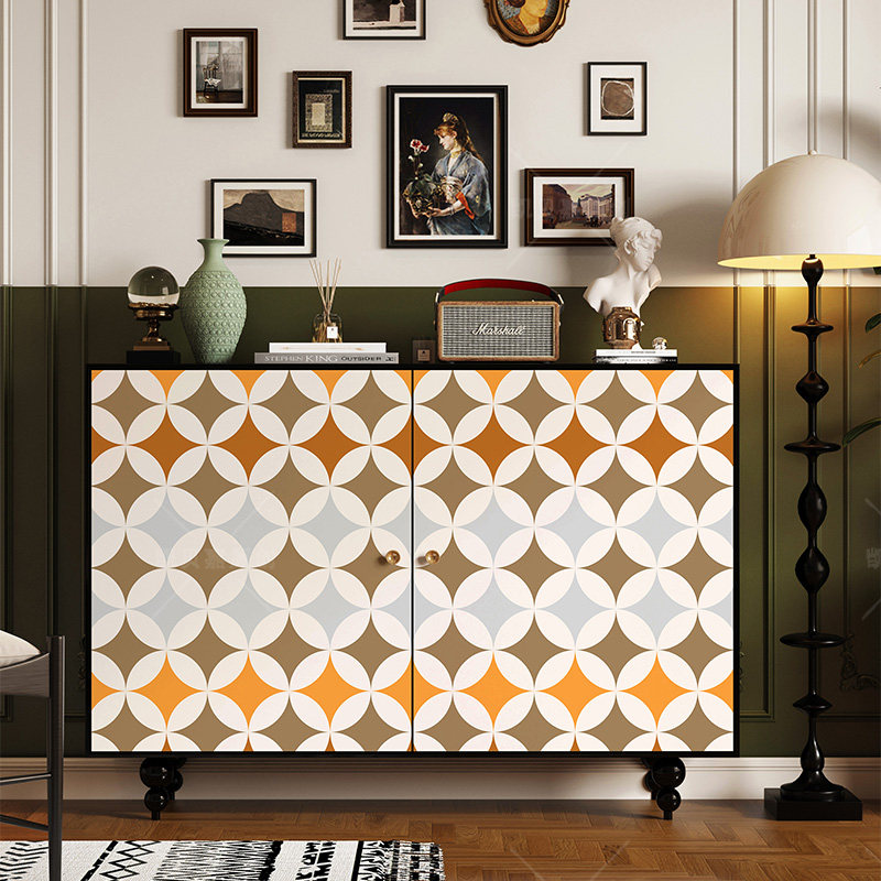 复古装饰旧家具贴纸自粘壁纸简约橱柜改造翻新贴画民宿柜子门贴,家居饰品,软装墙贴,淘宝优惠券,粉丝福利购,淘宝优惠卷