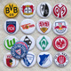 德国足球甲级联赛Bundesliga德甲俱乐部队徽标识徽章胸牌多特蒙德