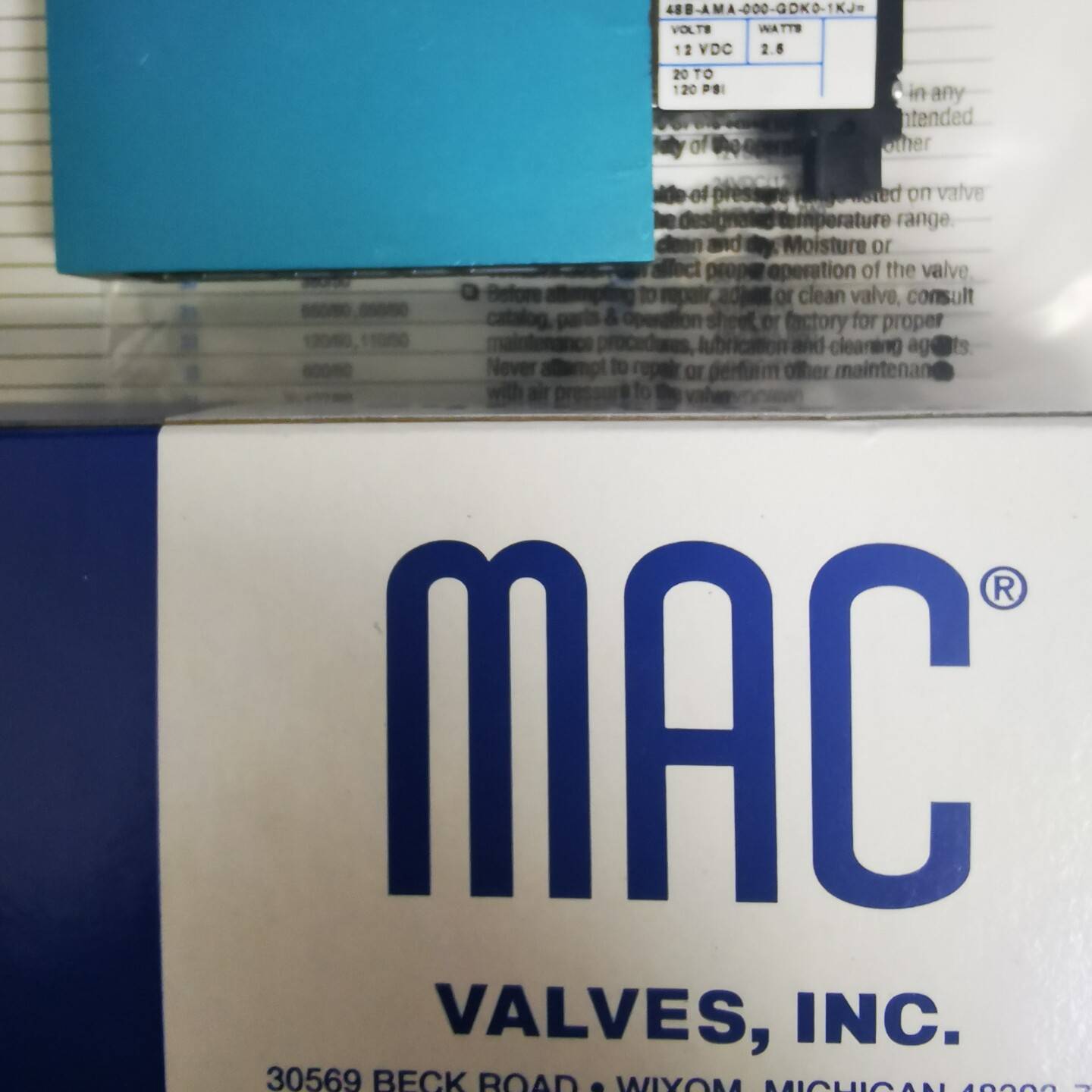 议价MAC电磁阀，48B-AMA-000-GDK0-1KJ，适用