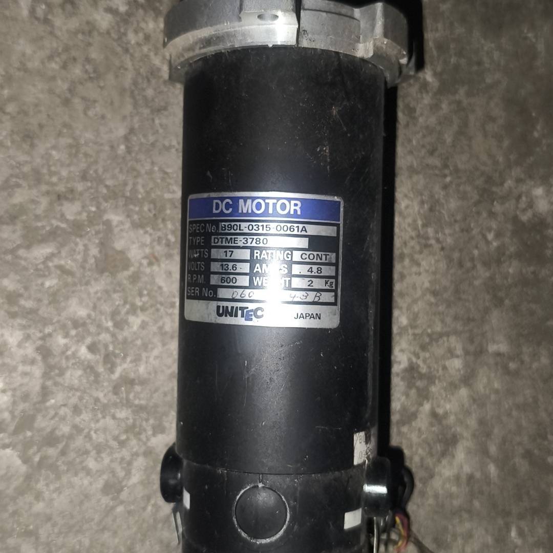 议价进口UTEC直流电机DTM-3780 B90L-0315适用