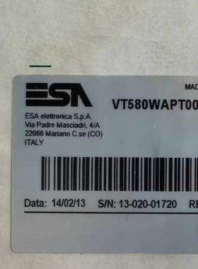 议价ESA意萨触摸屏VT580W00 议价适用