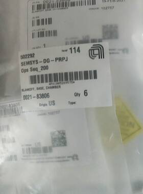 议价AMAT 0021-83806适用