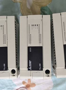 议价三菱PLC，FX3U-48MT原装正品橙色新年份适用