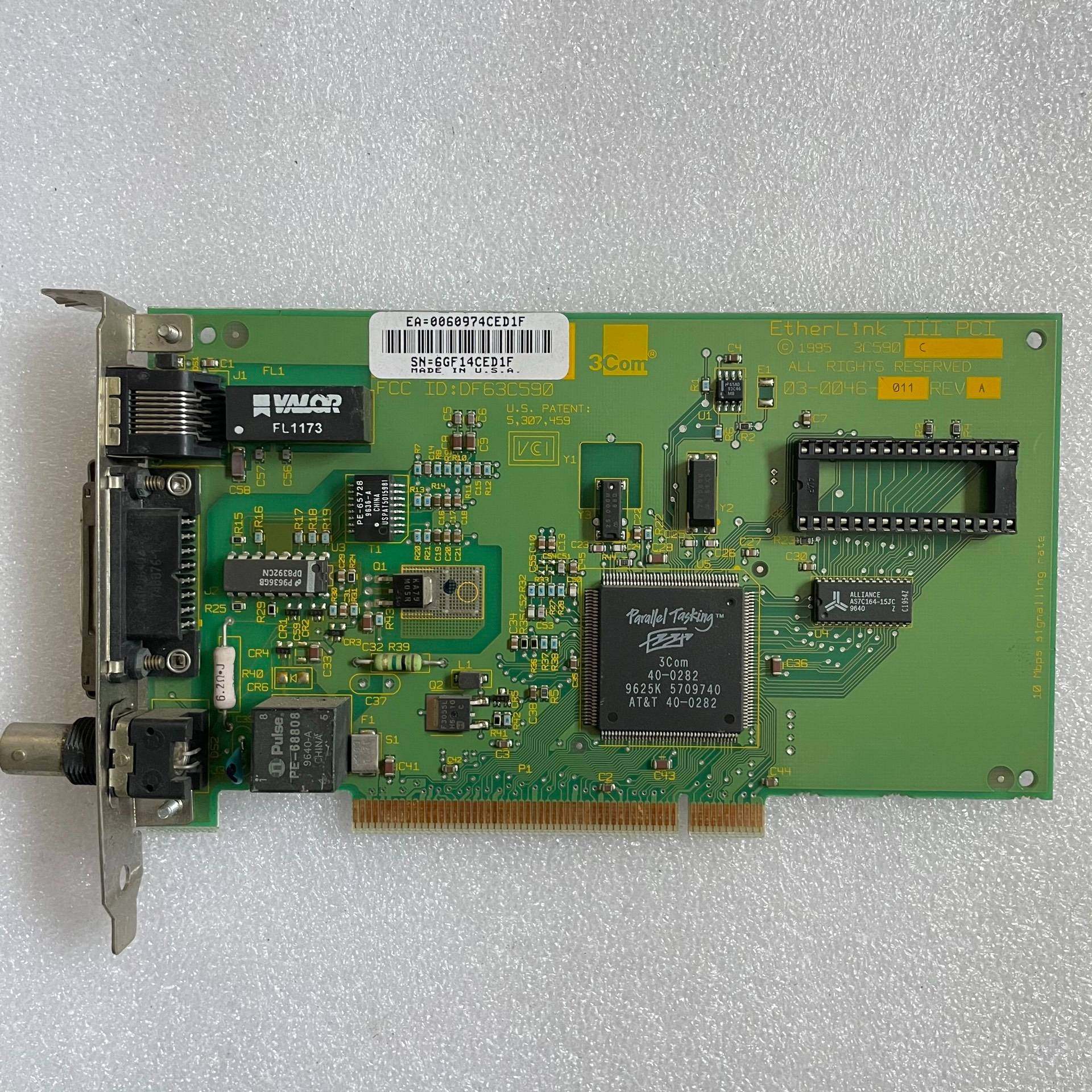 议价3COM 网卡 EtherLink III PCI适用