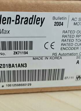 议价2004-RZ01BA1AN3，AB罗克韦尔伺服电机，适用