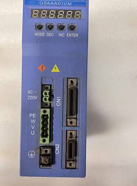 议价ADTECH伺服驱动器QS6AA010M，蓝色外壳，适用