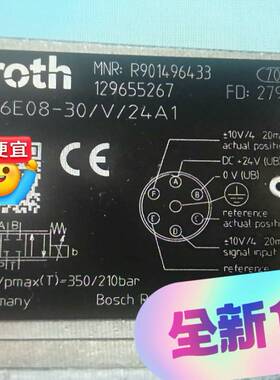 议价#电磁阀R901496433 4WREE6E08-3X/V/适用