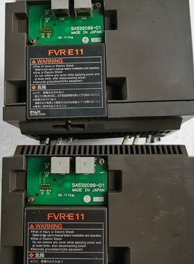 议价拆机富士变频器FVR3.  7E11S-2   200-23适用
