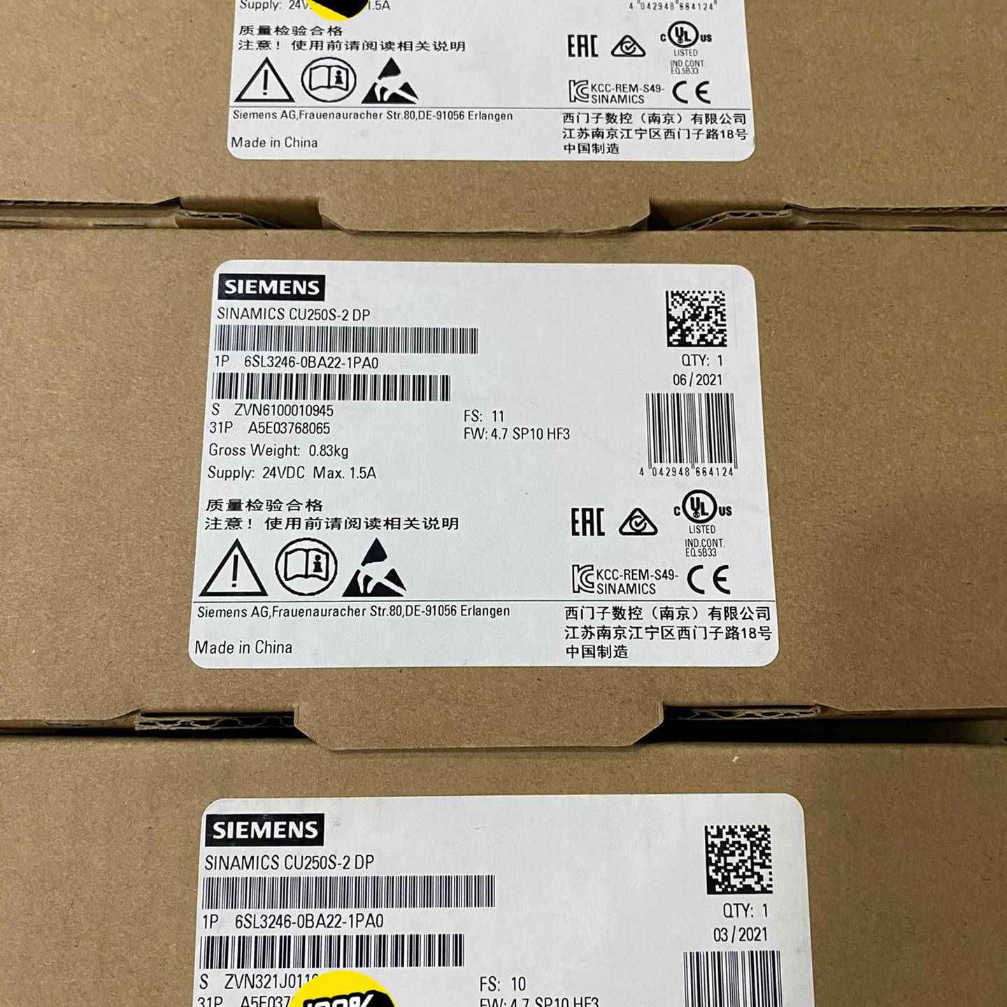 议价6SL3246-0BA22-1PA0G120变频器控制适用