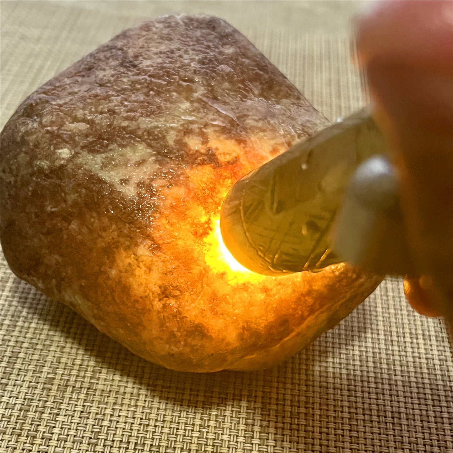 天然老坑翡翠玉石木那冰种牌子料