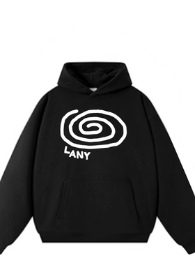 【ABCMJ】LANY swirl 重磅美版宽松连帽衫