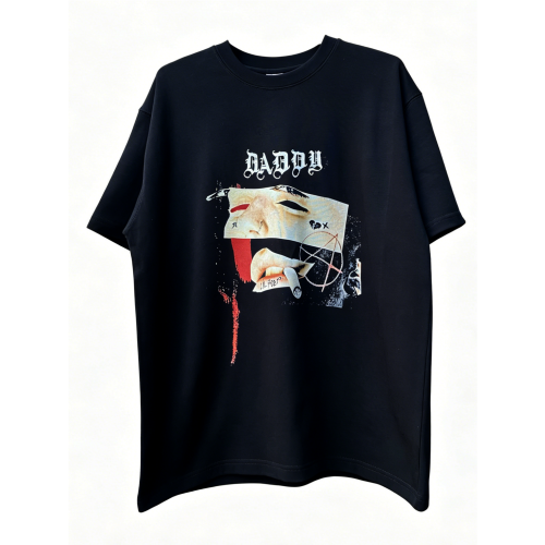 Lil Peep × SUS BOY 联名DADDY限量联名 T 恤哥特美式重磅短袖