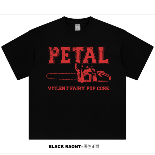 petal chainsaw t-shirt Tee ariana grande A妹美式重磅短袖