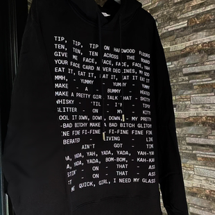 tip碧昂斯周边同款 tip Beyonce 重磅纯棉宽松短袖 ABCMJ