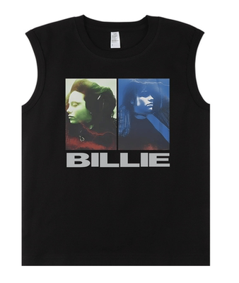 自制碧梨同款美式重磅纯棉背心