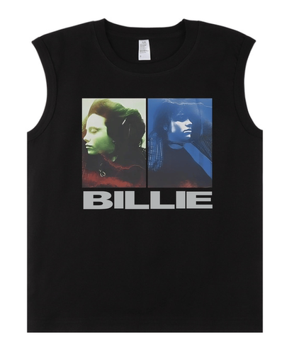 自制碧梨同款美式重磅纯棉背心