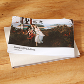 6色软纸精装 册图片封面布艺照片书结婚相册定制画册订做diy杂志本