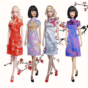 30厘米6分洋娃娃时尚衣服套装比芭珍妮ST桃子PP心怡小布丽佳FR-2