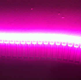 LED电子灯箱灯珠粉紫色高亮发光二极管灯条控制器双面超薄广告牌