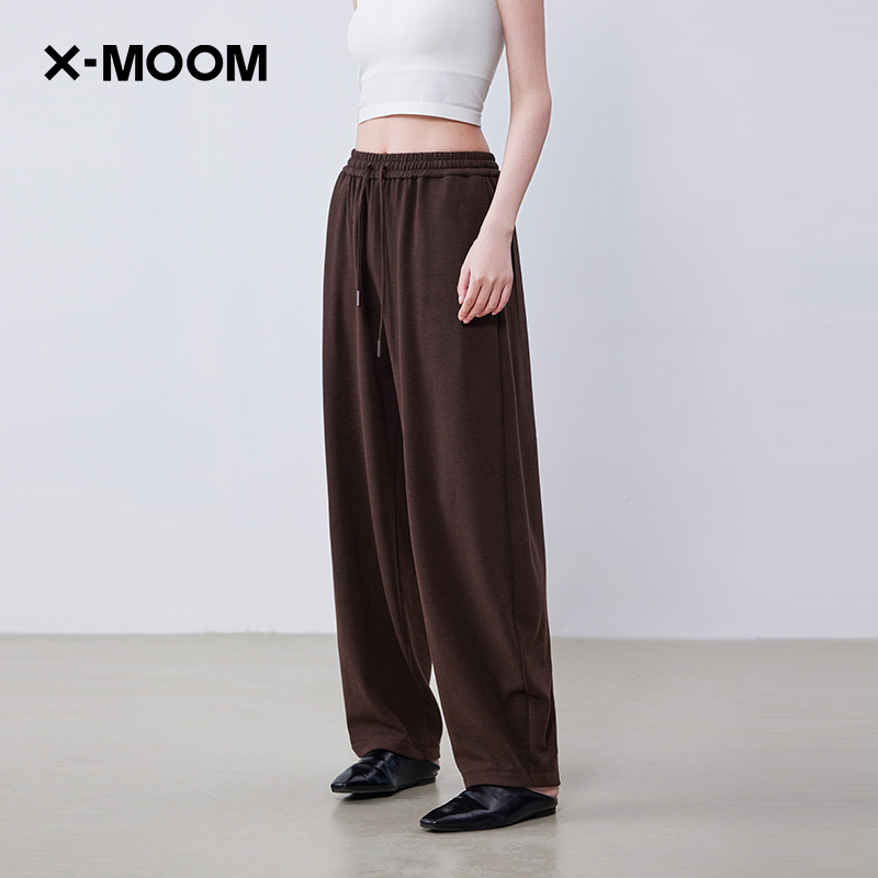 冬季新款超糯拉绒双色气球裤