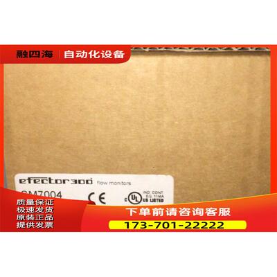 SM7004 电磁流量计 SMR34GGX50KG/US100易福门IFM【议价】