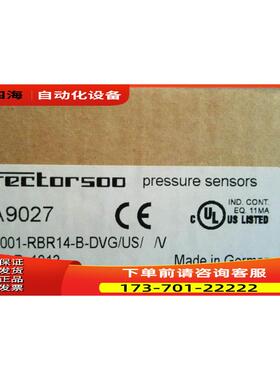PA9027 压力变送器 PA-001-RBR14-B-DVG/US/V易福门ifm【议价】