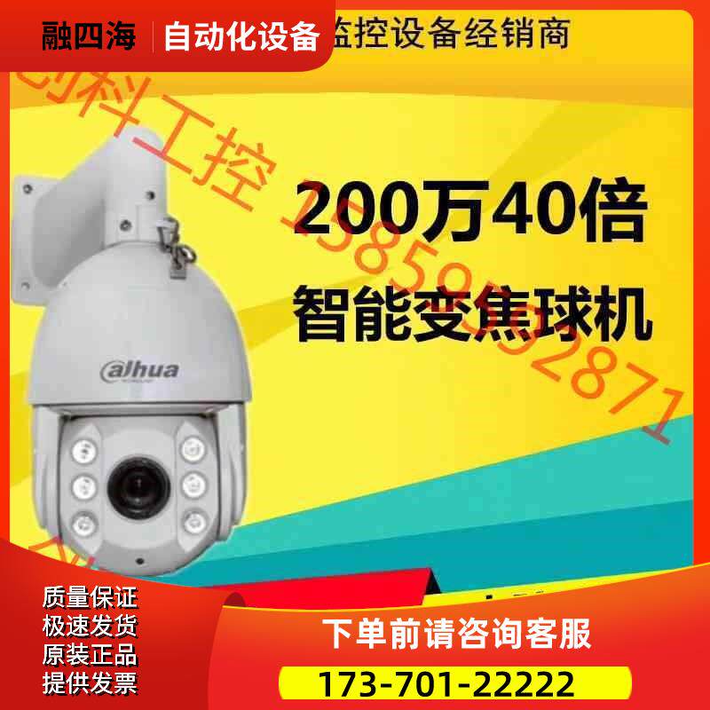 大华40倍200万网络红外球机监控夜视DH-SD6240-D【议