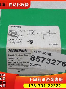 HydePark超声波传感器SM450A-08-00 【议价】