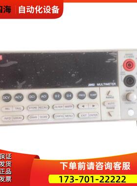 keithley吉时利 2001+2002+2400+2410+2420+2460+2450万用表【议