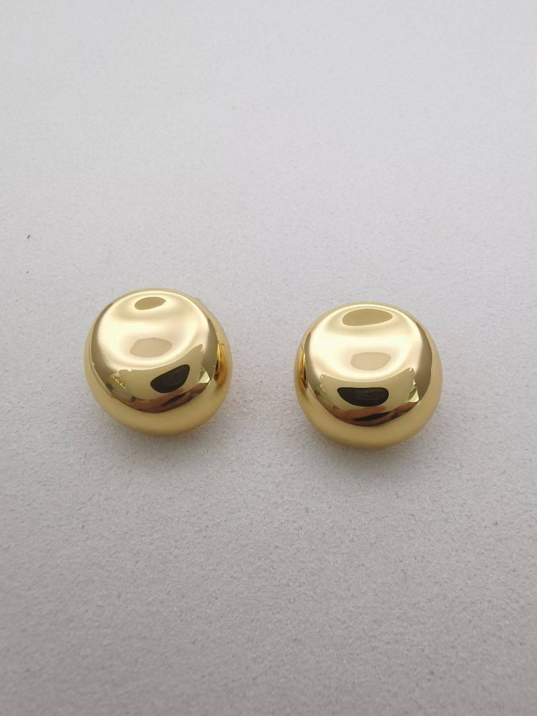 通体S925纯银不规则圆球耳钉简约百搭豆豆耳环轻奢复古高级感耳饰,饰品/流行首饰/时尚饰品新,耳环,淘宝优惠券,粉丝福利购,淘宝优惠卷