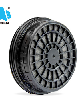 兴研KGC-10 有机气体甲醛活性炭过滤盒滤芯实验室喷漆电焊装修