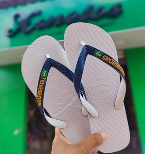 人字拖巴西Logo正品 夹脚拖鞋 新款 哈瓦那Havaianas 男夏季 沙滩凉拖