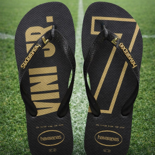 Havaianas VINI JR维尼修斯联名款外穿防滑哈瓦那人字拖海滩度假